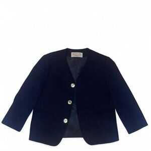 Vintage Children’s Imp Originals Navy blue wool blazer with gold buttons
